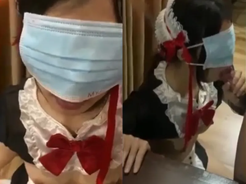 Em người yêu việt dâm cosplay nô lệ liếm mút con cậu bé điêu luyện